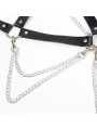 SUBBLIME - HARNESS BRA WITH CHAINDETAIL ONE SIZE