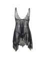 SUBBLIME - BABYDOLL FABRIC TULLE CHEST LACE L/XL