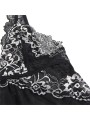 SUBBLIME - BABYDOLL FABRIC TULLE CHEST LACE L/XL