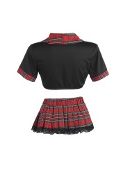 SUBBLIME - DISFRAZ DE COLEGIALA SEXY CON TOP S/M