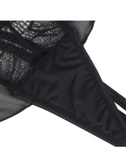 SUBBLIME - TEDDY HALTER COLLO SCHIENA NUDA PIZZO NERO S/M