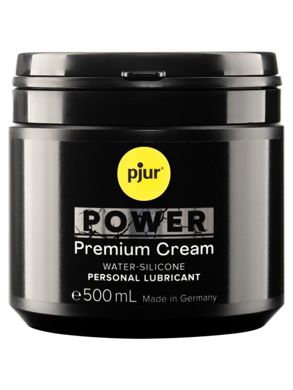 PJUR - LUBRIFIANT PERSONNEL POWER PREMIUM CRÈME 500 ML
