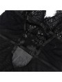 SUBBLIME - ZWARTE KANTEN VERSTELBARE BANDJES BABYDOLL L/XL