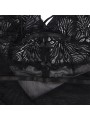 SUBBLIME - ZWARTE KANTEN VERSTELBARE BANDJES BABYDOLL L/XL