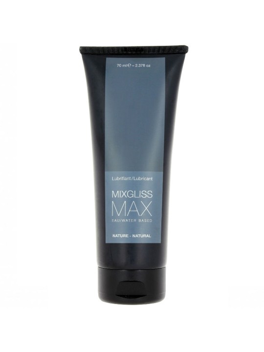 MIXGLISS - MAX LUBRICANTE ANAL BASE AGUA NATURAL 70 ML