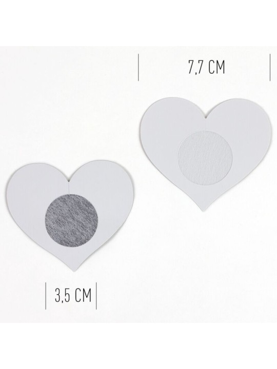 SECRET PLAY - WOW BOOBS! HEART NIPPLE COVERS