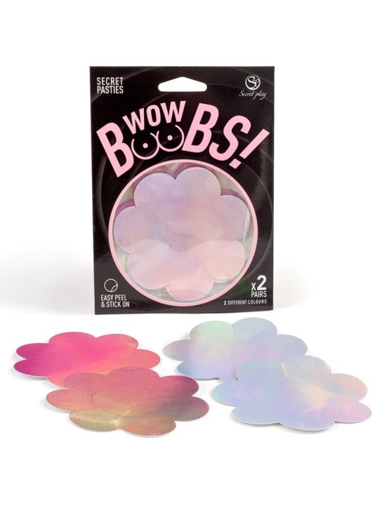 SECRET PLAY - WOW BOOBS! FLOWER NIPPLE COVERS