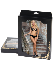 SUBBLIME - S/M BANDJES DOORZICHTIGE BH TWEEDELIGE SET