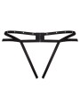 LIVCO CORSETTI FASHION - STRING NOMADE SANS CROTCHLESS NOIR