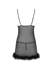 LIVCO CORSETTI FASHION - ZERUNAM SET BABYDOLL + BLACK THONG
