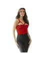 SUBBLIME - TEDDY MIT STRUMPFBAND-DETAIL BRUST ROT S/M