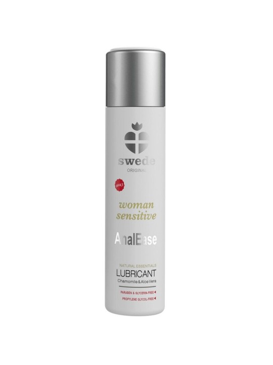 SWEDE - WOMAN SENSITIVE ANAL EASE À BASE DE ÁGUA 60 ML