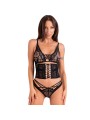 LIVCO CORSETTI FASHION - CINEX ATLANTIN LC 90704 DRIEDELIGE SET ZWART 