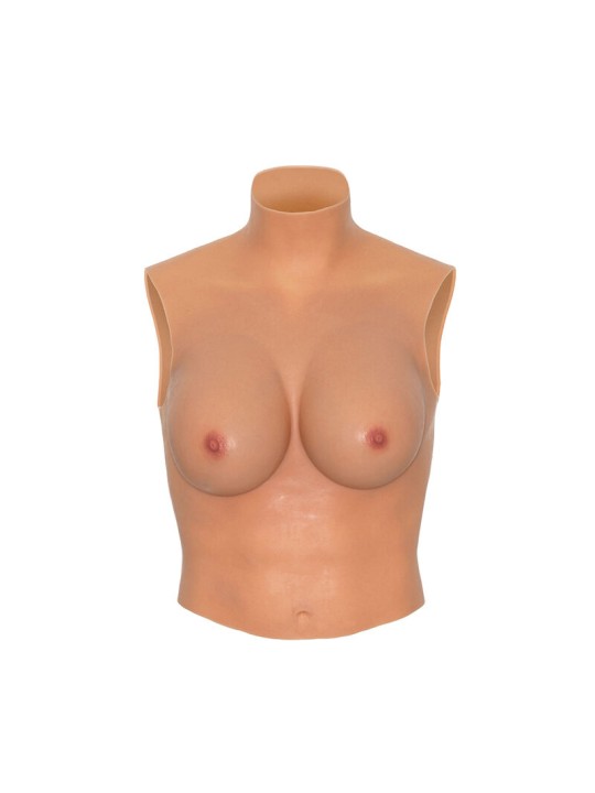 HIDDEN DESIRE - ALTER EGO WEARABLE BREAST SHIRT E-CUP FLESH