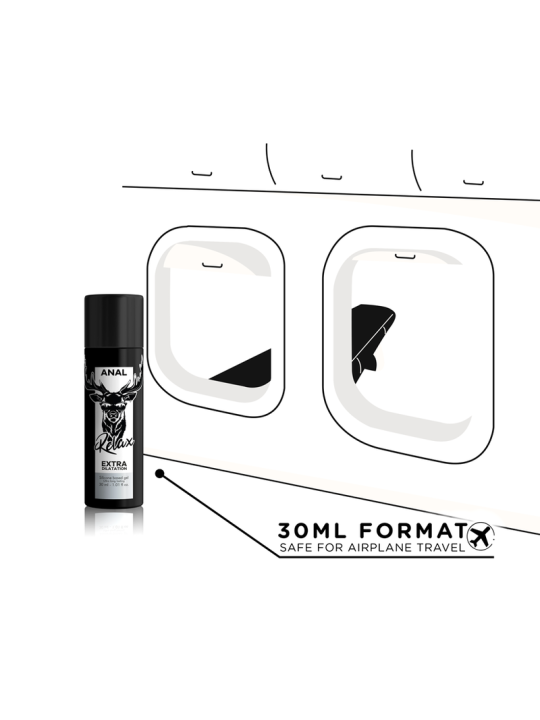 BLACK HOLE - BASE SILICONA CONCENTRADA DILATACIÓN ANAL 30 ML