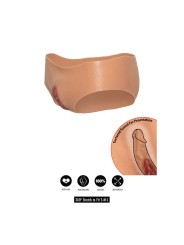 VERBORGEN VERLANGEN - ALTER EGO OPEN VAGINA SLIP LAGE TAILLE VLEES