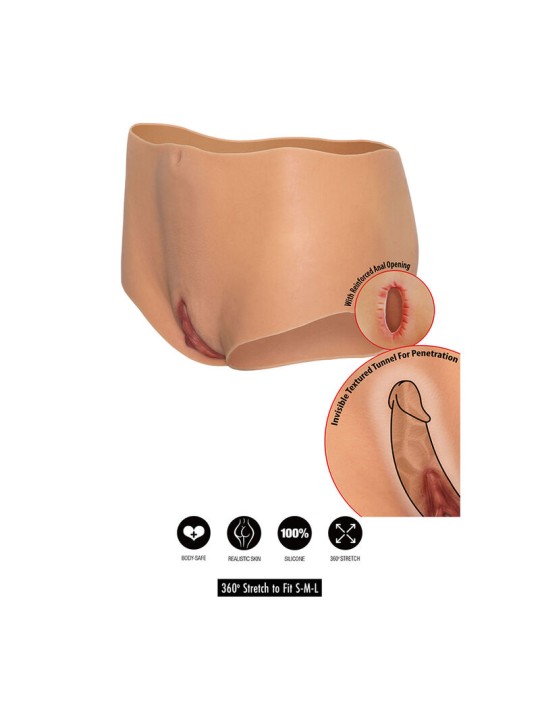 DÉSIR CACHÉ - ALTER EGO VAGIN ET FESSES OUVERTS CULOTTE TAILLE MOYENNE