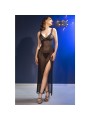CHILIROSE - CR 4723 BABYDOLL LUNGO E PERIZOMA NERO M