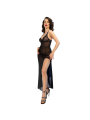 CHILIROSE - CR 4723 LANGE BABYDOLL & ZWARTE SLINGER XL