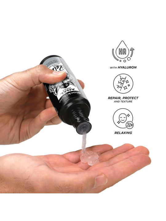 BLACK HOLE - REPARO ANAL RELAXANTE À BASE DE ÁGUA COM HIALURON 100 ML