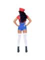 LEG AVENUE - FANTASIA SEXY MARIO BROS VERMELHO/AZUL M