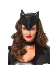 LEG AVENUE - CAT WOMAN MASKE SCHWARZ