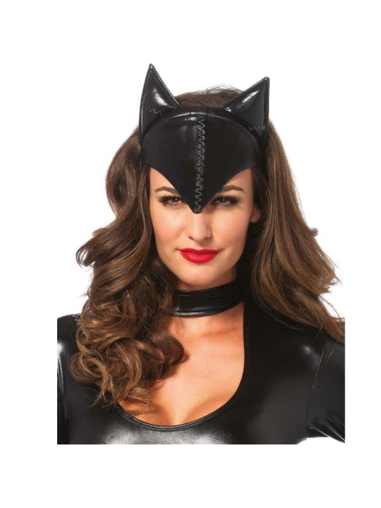 LEG AVENUE - CAT WOMAN MASKE SCHWARZ