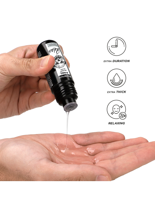 BLACK HOLE - RELAXANTE ANAL JOJOBA RELAX BASE DE SILICONE 30 ML