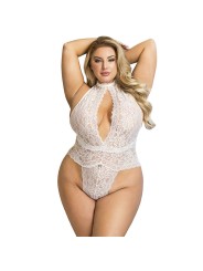 SUBBLIME - 953850 WITTE KANTEN BODYSUIT S/M