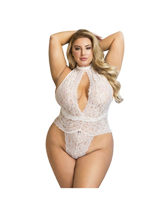 SUBBLIME - 953850 BODY DE ENCAJE BLANCO S/M
