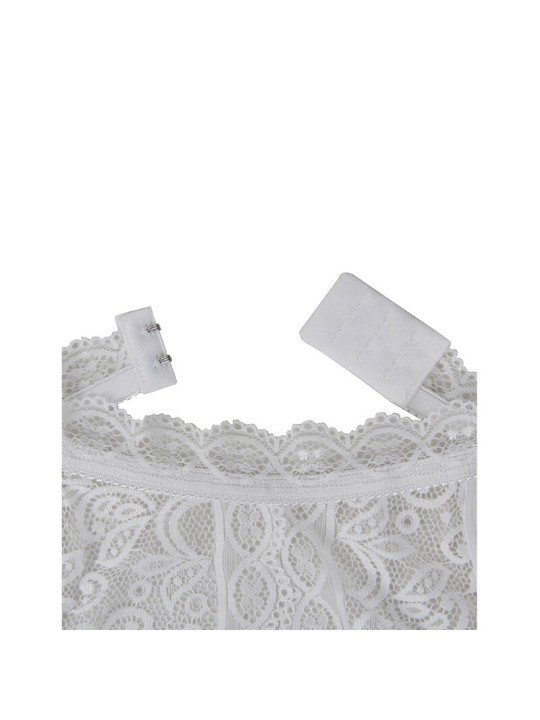 SUBBLIME - 953850 BODY DE ENCAJE BLANCO S/M