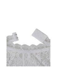 SUBBLIME - 953867 BODY DENTELLE BLANC L/XL