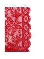 SUBBLIME - 953881 BODYSUIT MIT OFFENEN CUPS ROT L/XL