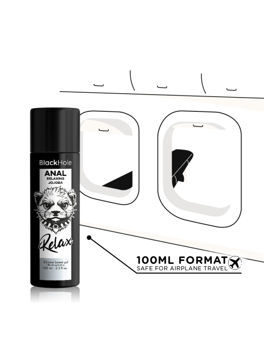 BLACK HOLE - ANAL ENTSPANNENDE JOJOBA RELAX SILIKONBASIS 100 ML