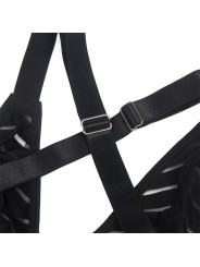 SUBBLIME - 954154 BODY CON CINTURA REGGICALZE NERO L/XL