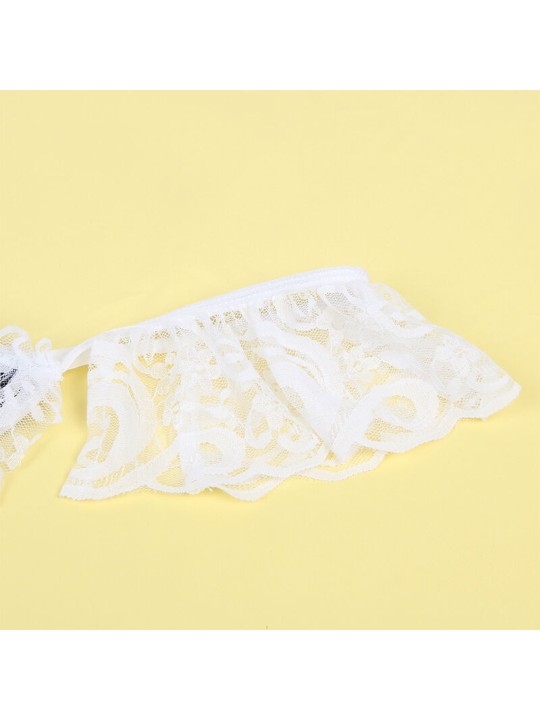 SUBBLIME - 954314 DISFRAZ DE CRIADA SEXY NEGRO/BLANCO L/XL