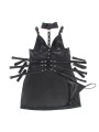 SUBBLIME - 954413 BODY BONDAGE EN CUIR NOIR L/XL