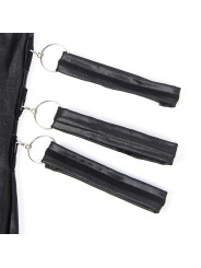 SUBBLIME - 954413 BODY BONDAGE EN CUIR NOIR L/XL