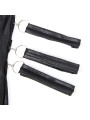 SUBBLIME - 954413 LEATHER BONDAGE BODY BLACK L/XL