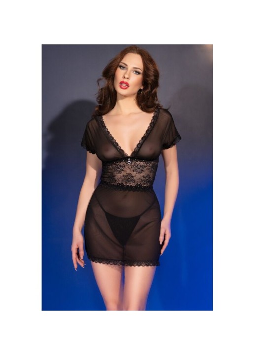 CHILIROSE - CR 4830 BABYDOLL NERO T