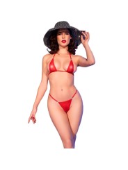 CHILIROSE - CR 4840 MICRO BIKINI ROUGE S/M