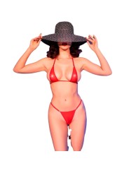 CHILIROSE - CR 4840 MICRO BIKINI ROUGE S/M