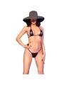 CHILIROSE - CR 4840 MICRO BIKINI NEGRO S/M