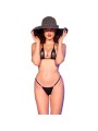 CHILIROSE - CR 4840 ZWARTE MICRO BIKINI S/M