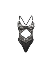 SUBBLIME - 955229 TRANSPARENTER BODY MIT HOHLSPITZE SCHWARZ L/XL
