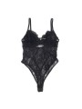SUBBLIME - 955618 BODYSUIT DE RENDA COM FECHO DE BAIXO PRETO S/M