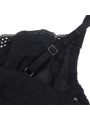 SUBBLIME - 955618 BODYSUIT DE RENDA COM FECHO DE BAIXO PRETO S/M