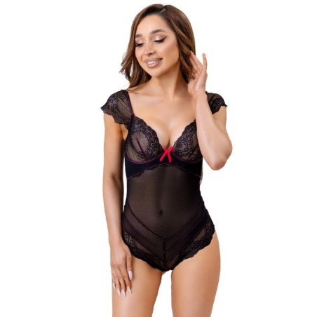 LIVCO CORSETTI FASHION - EVELYN LC 20243 BODY CON ADORNOS DE ENCAJE Y 