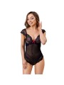 LIVCO CORSETTI FASHION - EVELYN LC 20243 BODY CON ADORNOS DE ENCAJE Y 