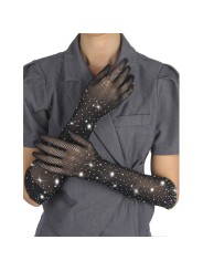 SUBBLIME - 957469SHINE TRANSPARENTE HANDSCHUHE SCHWARZ S/M